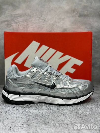 Nike P-6000 Metallic Silver