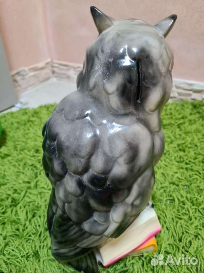 Сова-копилка керамическая