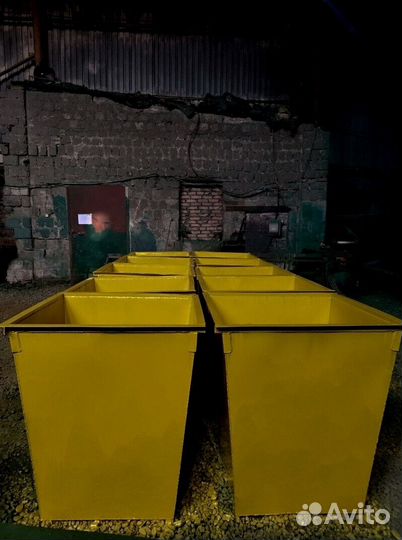 Мусорный контейнер 0.75 м3. Арт 55123