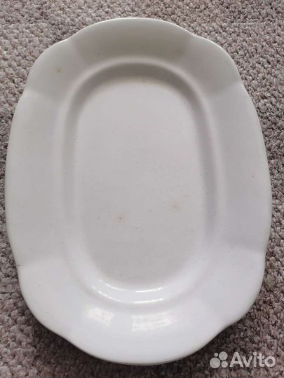 Блюдо фарфор Кузнецов