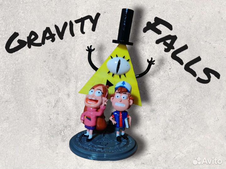 Гравити фолз, Диппер, Мейбл, Билл Сайфер