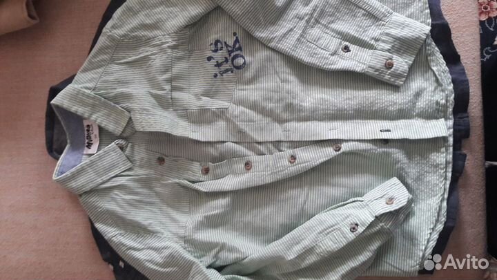 Детские фирменные рубашки