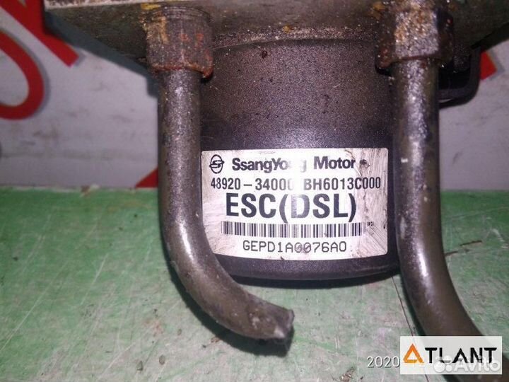 Блок abs ssangyong actyon