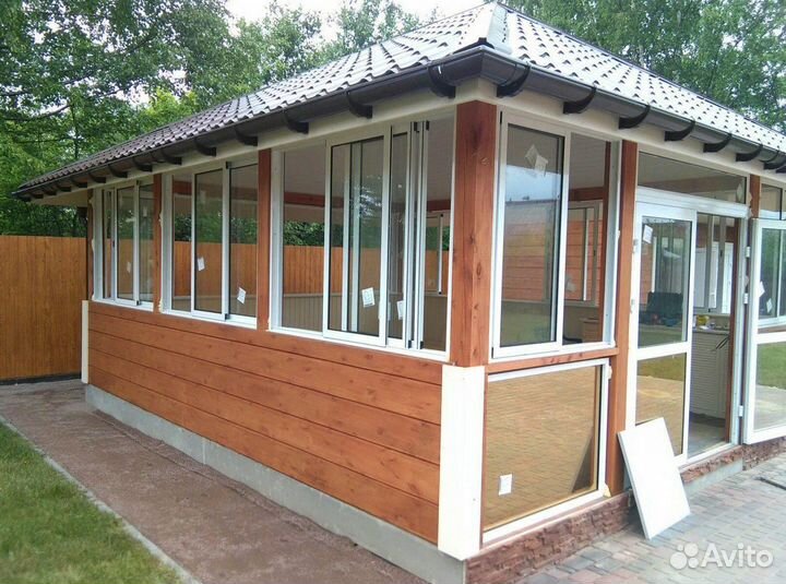 Остекление веранды