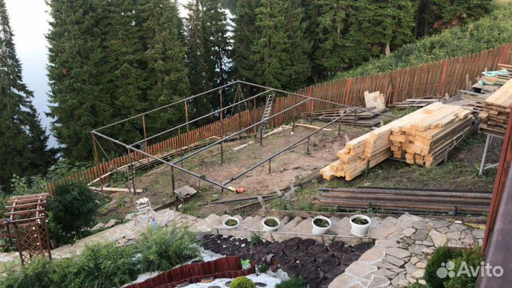 Винтовые сваи с установкой под ключ