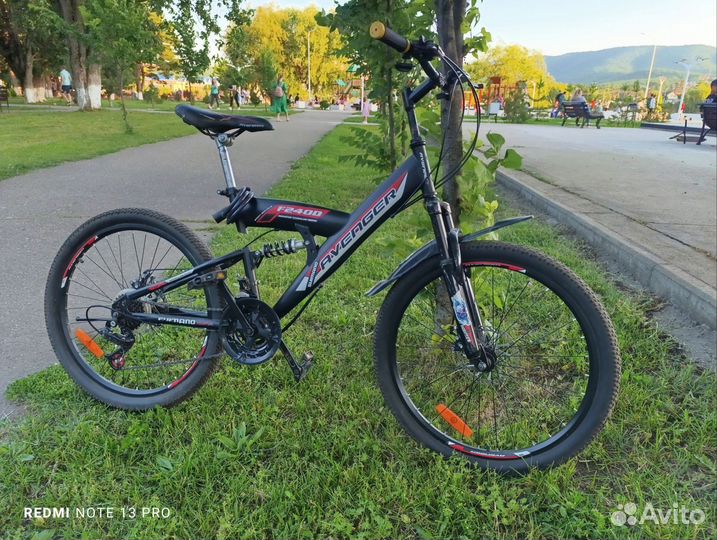 Велосипед подростковый 24 дюйма бу