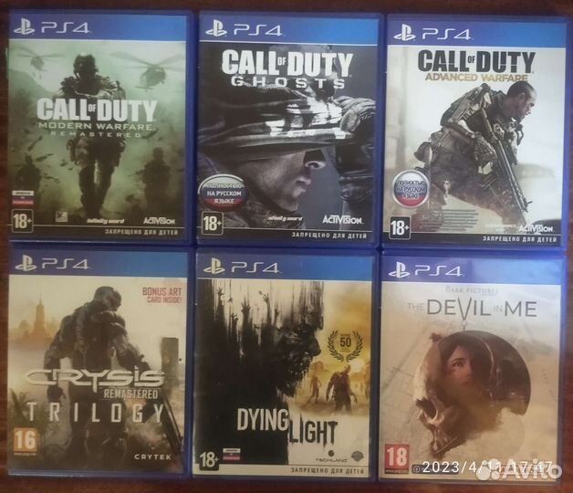 Игры ps4