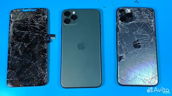 Переклей стекла дисплея и задней крышки