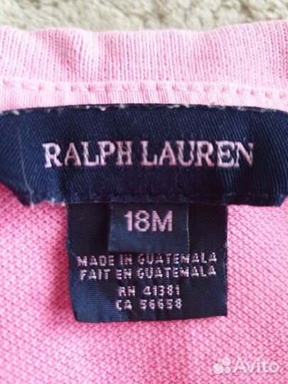 Ralph lauren 18м оригинал