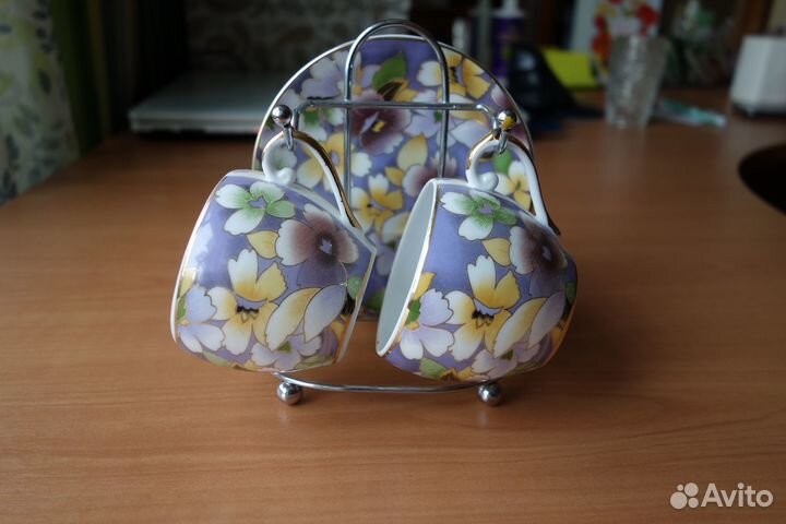 Фарфоровая пара для чая/кофе