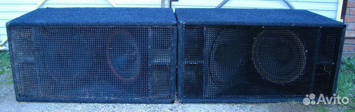 Сабвуферы PBF 2000-8000W 2ш Pro-218 Нч Колонки SUB