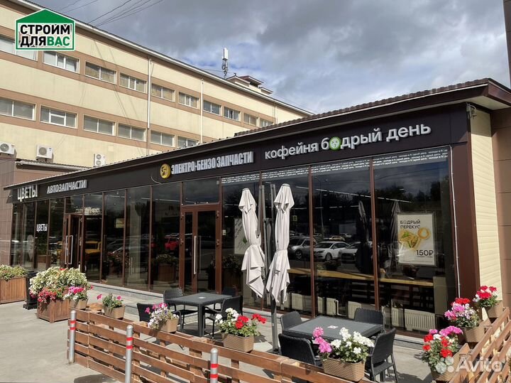 Быстровозводимые Ангары из сэндвич панелей