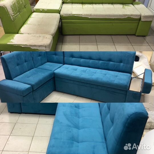 Перетяжка и изготовление мягкой мебели на заказ