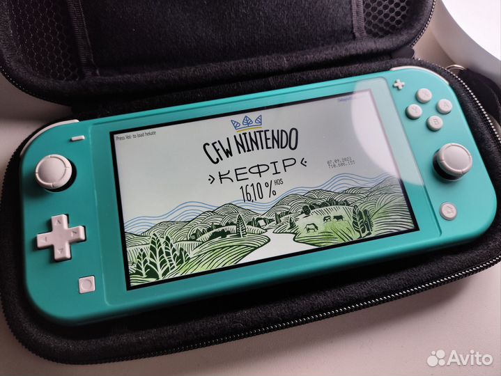Nintendo switch lite прошитая чипом