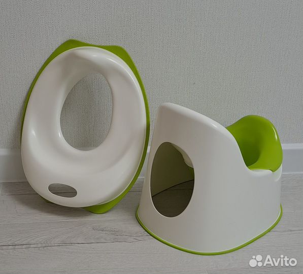 Горшок, накладка на унитаз, подставка под ноги