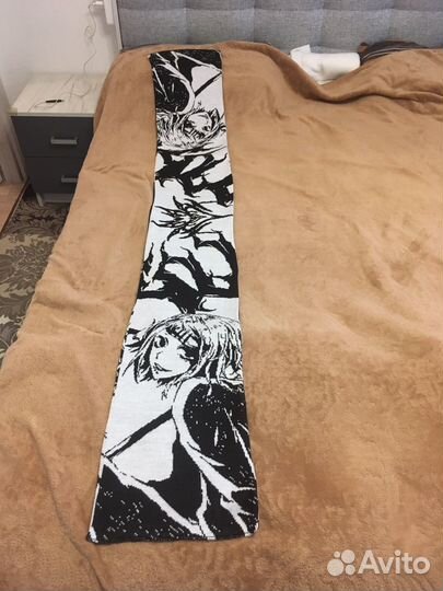 Шарф вязаный женский