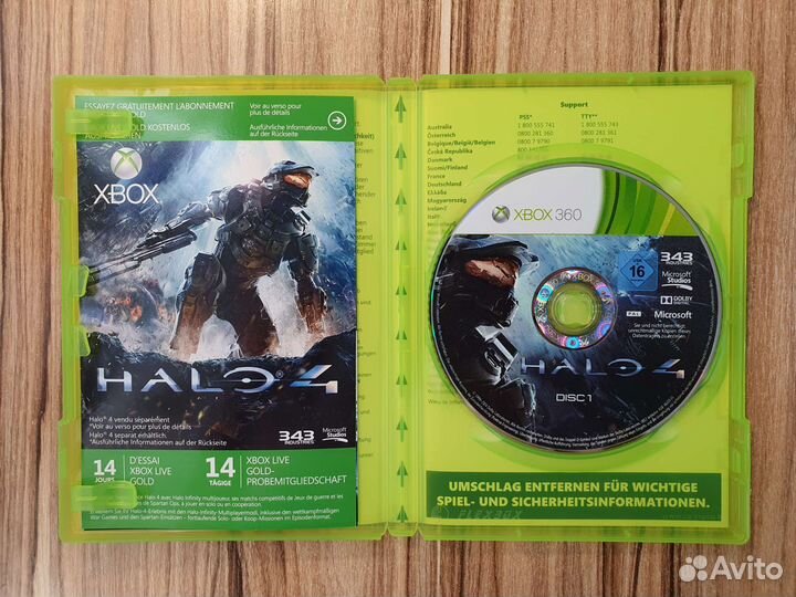 Xbox 360. Halo 4. Лицензия Субтит. на Рус. яз
