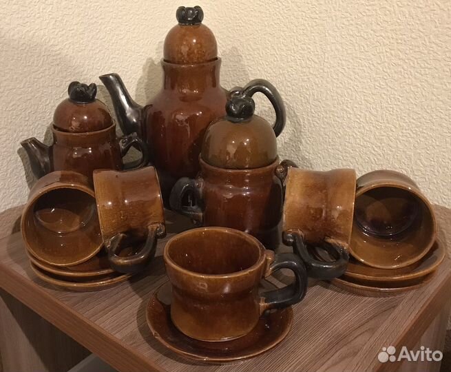 Сервиз чайный керамика винтаж