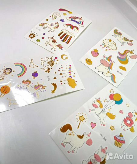 Временные татуировки