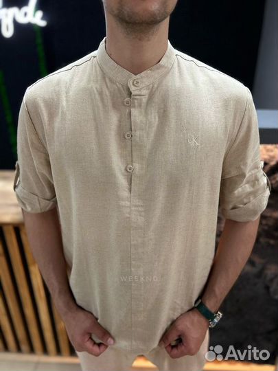 Льная рубашка