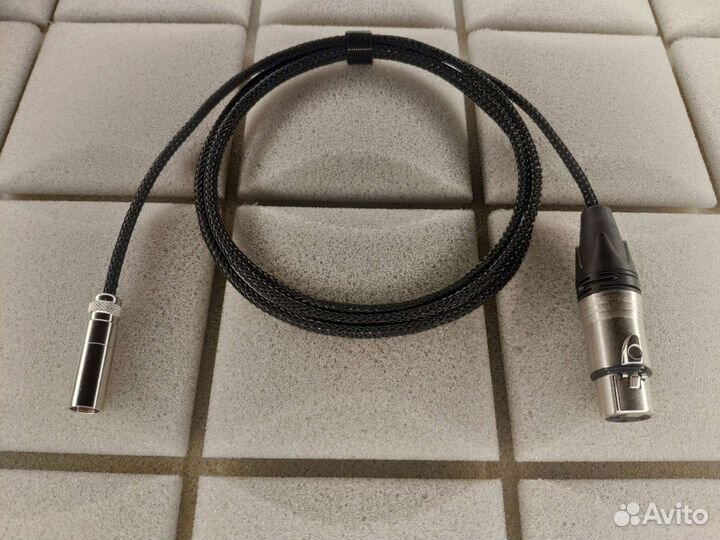 Mini xlr 3pin штекер - Xlr гн. Tasker c401