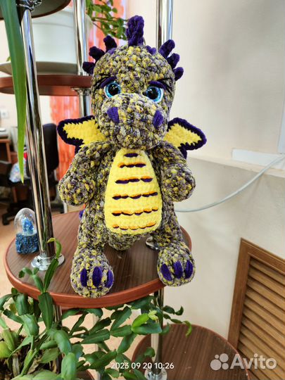 Вязаный Дракончик