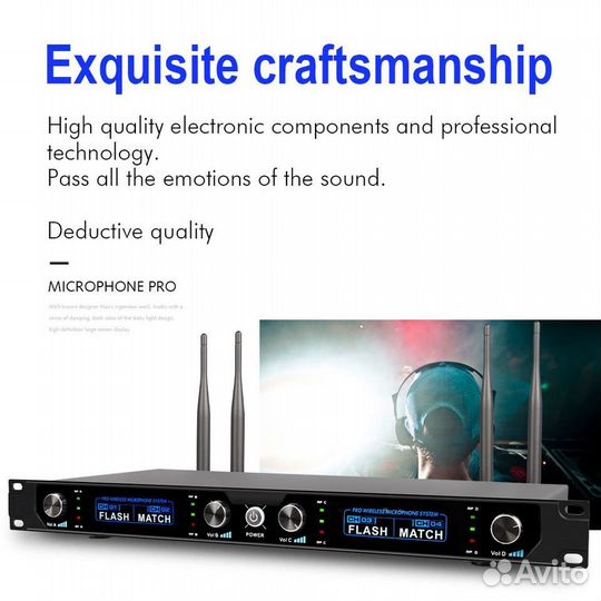 Набор беспрвоодных микрофонов G-Mark G440