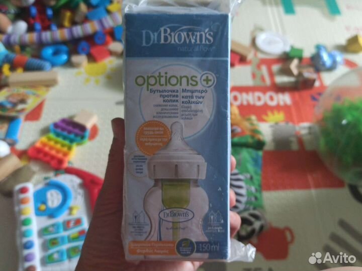 Бутылочка Dr browns новая антиколиковая