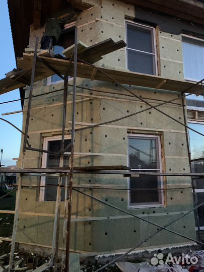 Фасадная отделка,утепление