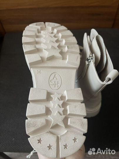 Кожаные ботинки ASH