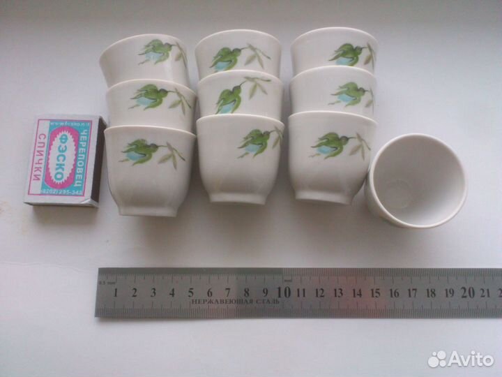 Рюмки стопки керамические СССР