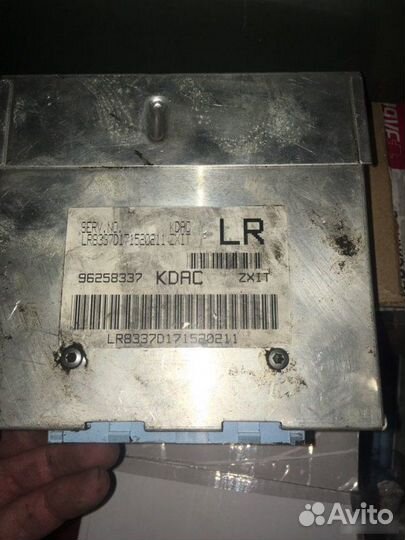 Эбу Chevrolet Lanos