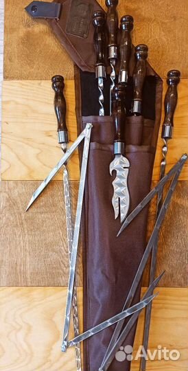 Набор шампуров в чехле