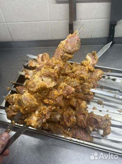 Шашлык из свинины 1 кг полуфабрикат