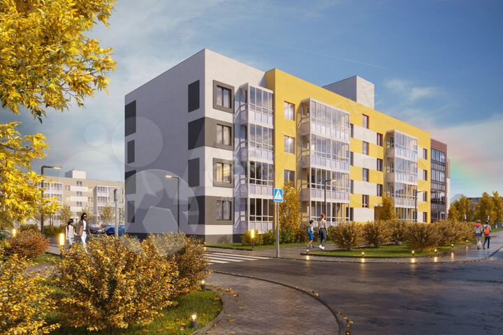 2-к. квартира, 48 м², 1/5 эт.
