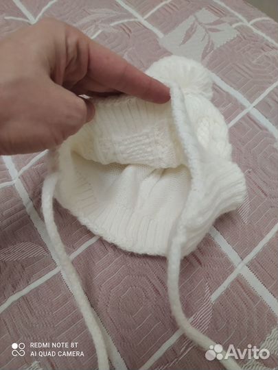 Шапка демисезонная 44-46р