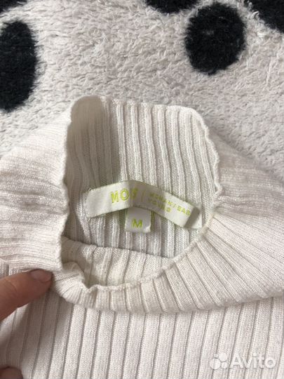 Водолазка белая