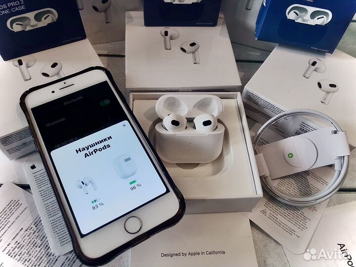 Airpods 3 + чехол + бесплатная доставка