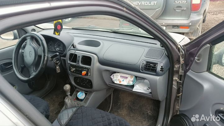 Renault Clio 1.4 МТ, 2000, 344 000 км