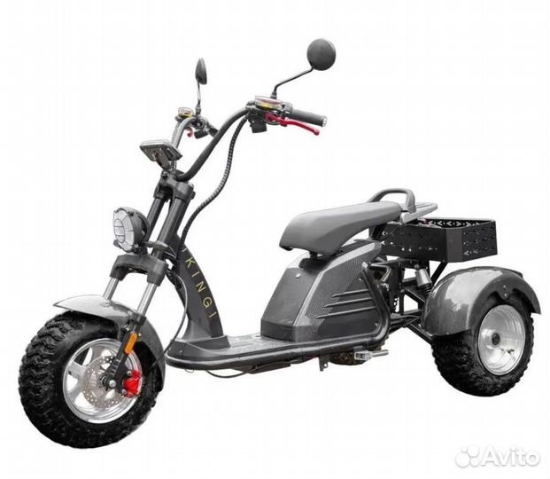 Трицикл Citycoco Скутер электро