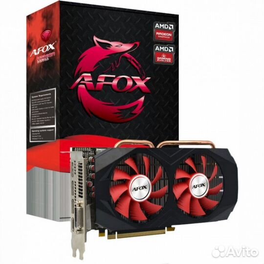 Видеокарта afox Radeon RX 570 afrx570-8192D 396145