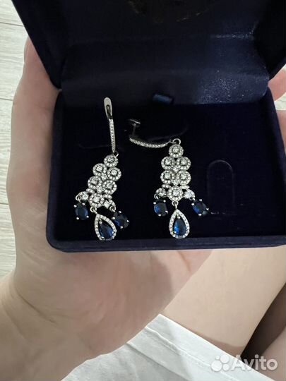 Серебряные серьги