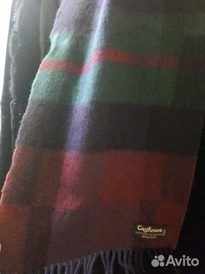 Шарф мужской с кашемиром