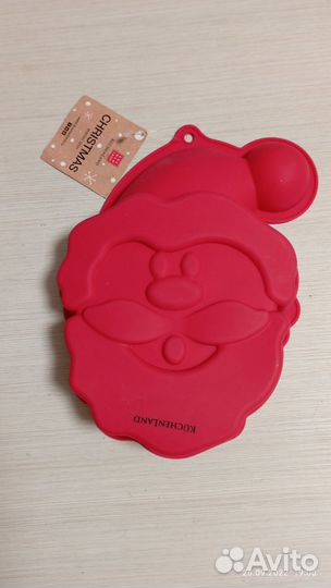 Новая силиконовая форма для выпечки Санта Клаус