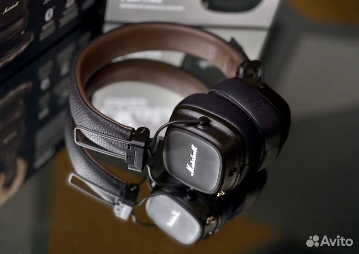 Marshall major 4 brown (коричневые)