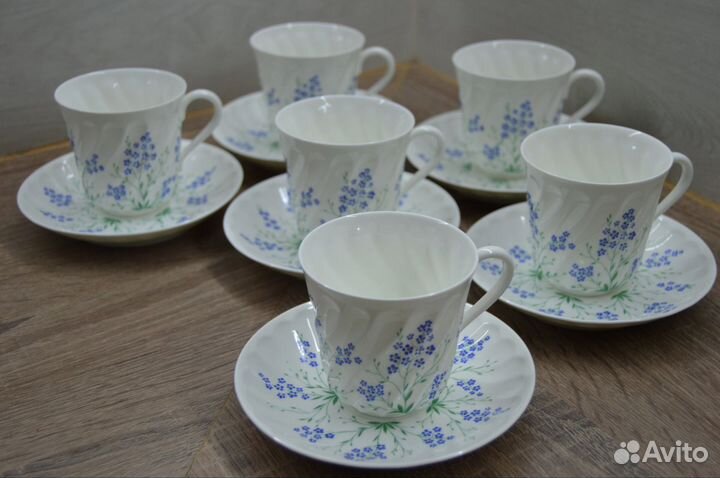 Кофейная пара лфз костяной фарфор