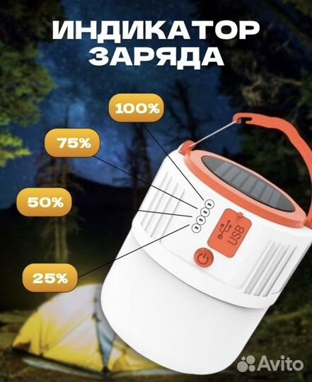 Фонарь подвесной уличный на солнечной батарее