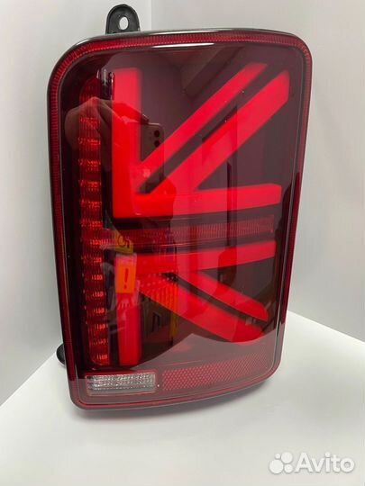 Задние LED фонари Нива 2121 Британия (красные)
