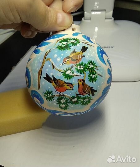 Новогодние шары авторские