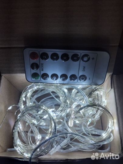 Гирлянда-штора